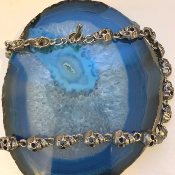 Vintage Amigaz skull Necklace Unisex!!!(Mens listing) - Picture 1 of 5